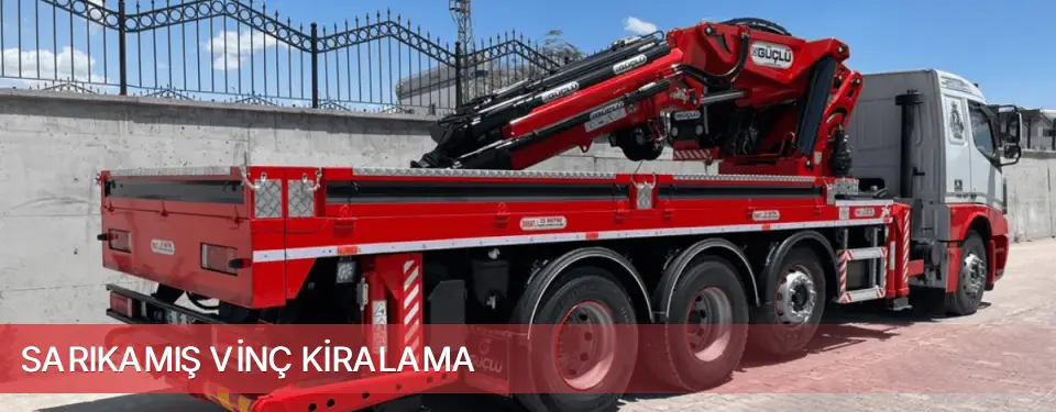 Sarıkamış İlçemi Vinç Kiralama